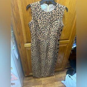 Vintage leporard dress